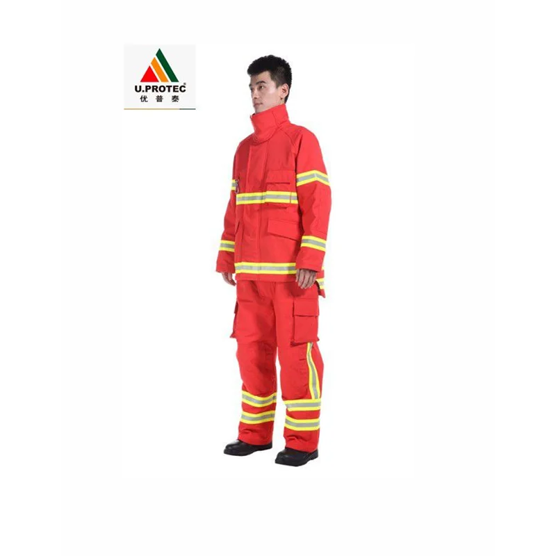 NFPA1971 EN469 Firefighting Outfit Aramid Fire Brigade Dress Fireman Apparel