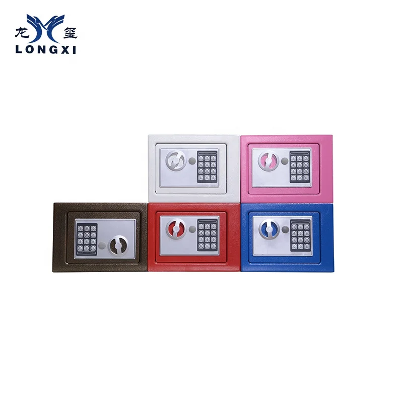 Small MOQ Factory Direct Sale Bank Deposit Jewelry Box Safe