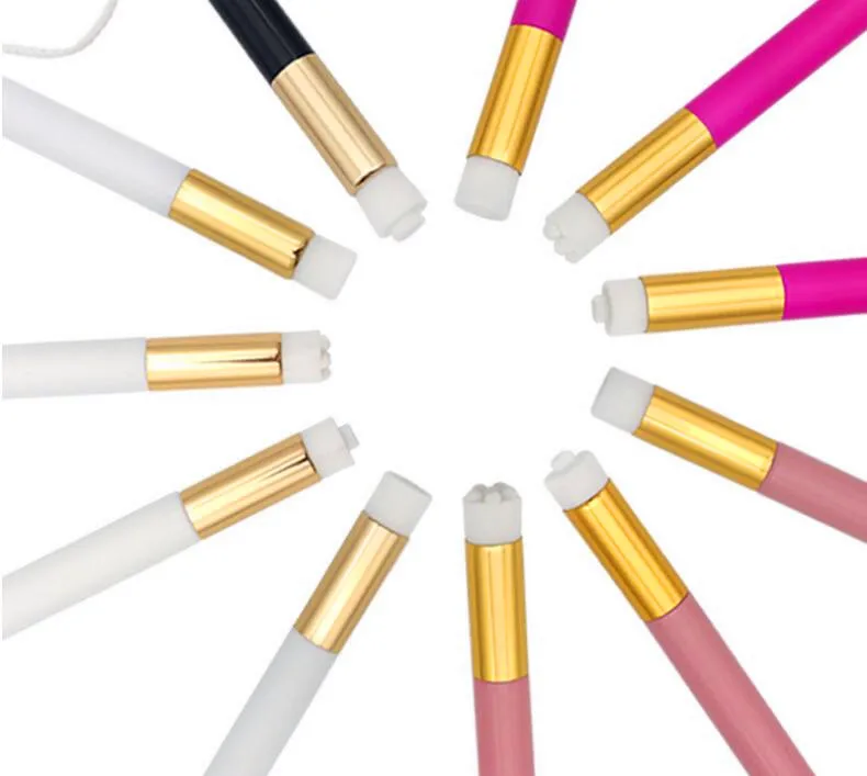 Eye Lash Extensions Foam Cleanser Shampoo Pink Eyelash Cleaning Brushes head make up set