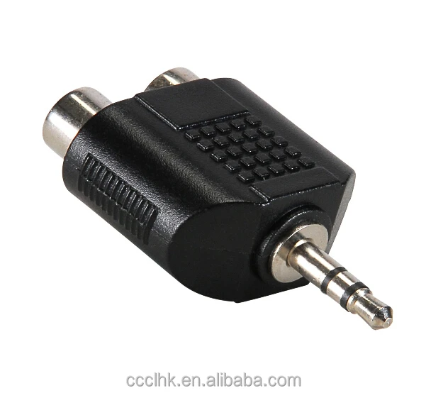 Audio Splitter Cable Male to 2x Female 3.5mm