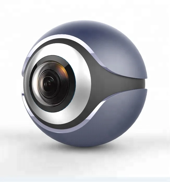 
Double 360 Degree Panoramic Camera Pano Live Video Camera for Android Smartphones 