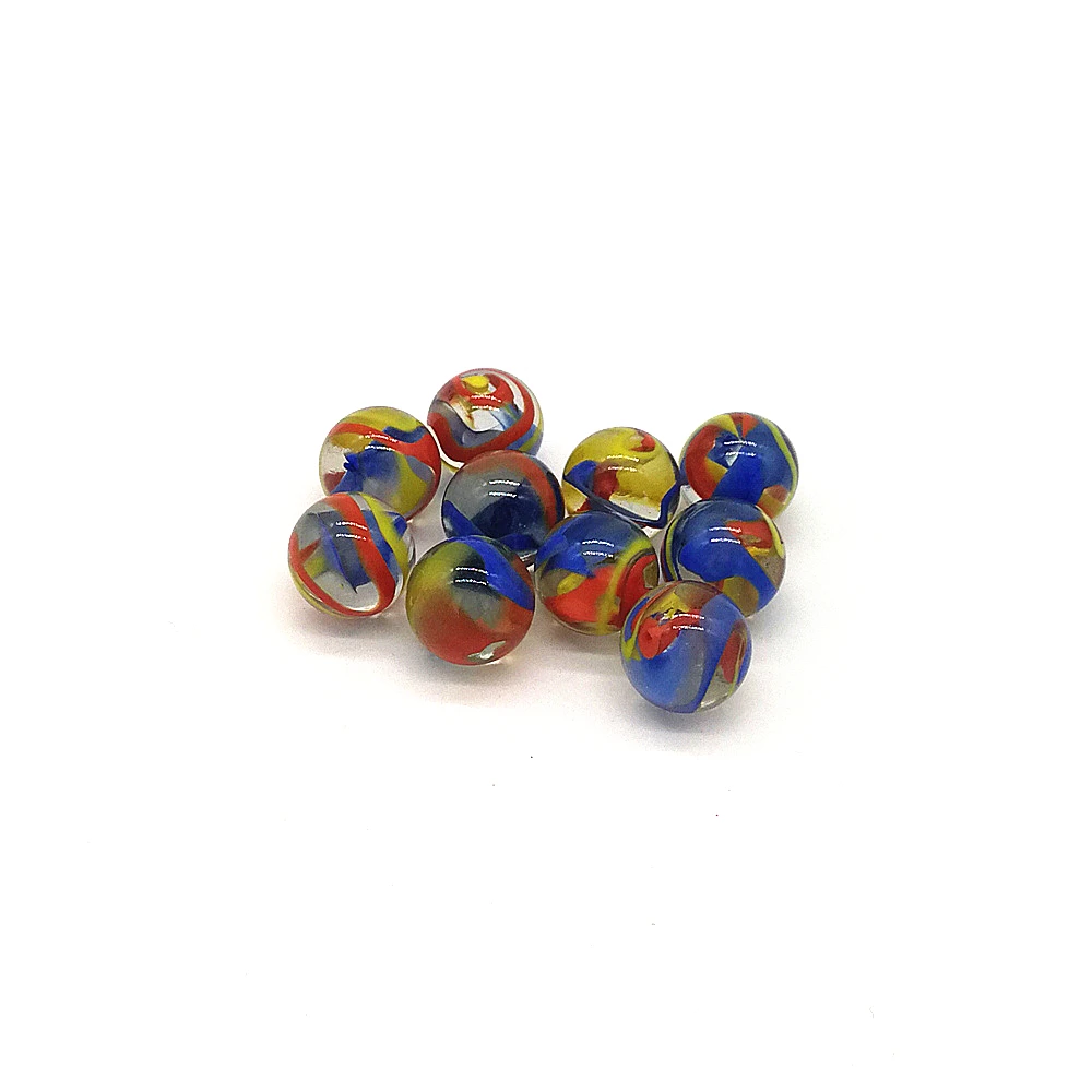 16mm Popular Swirl Marbles Round Marble Glass