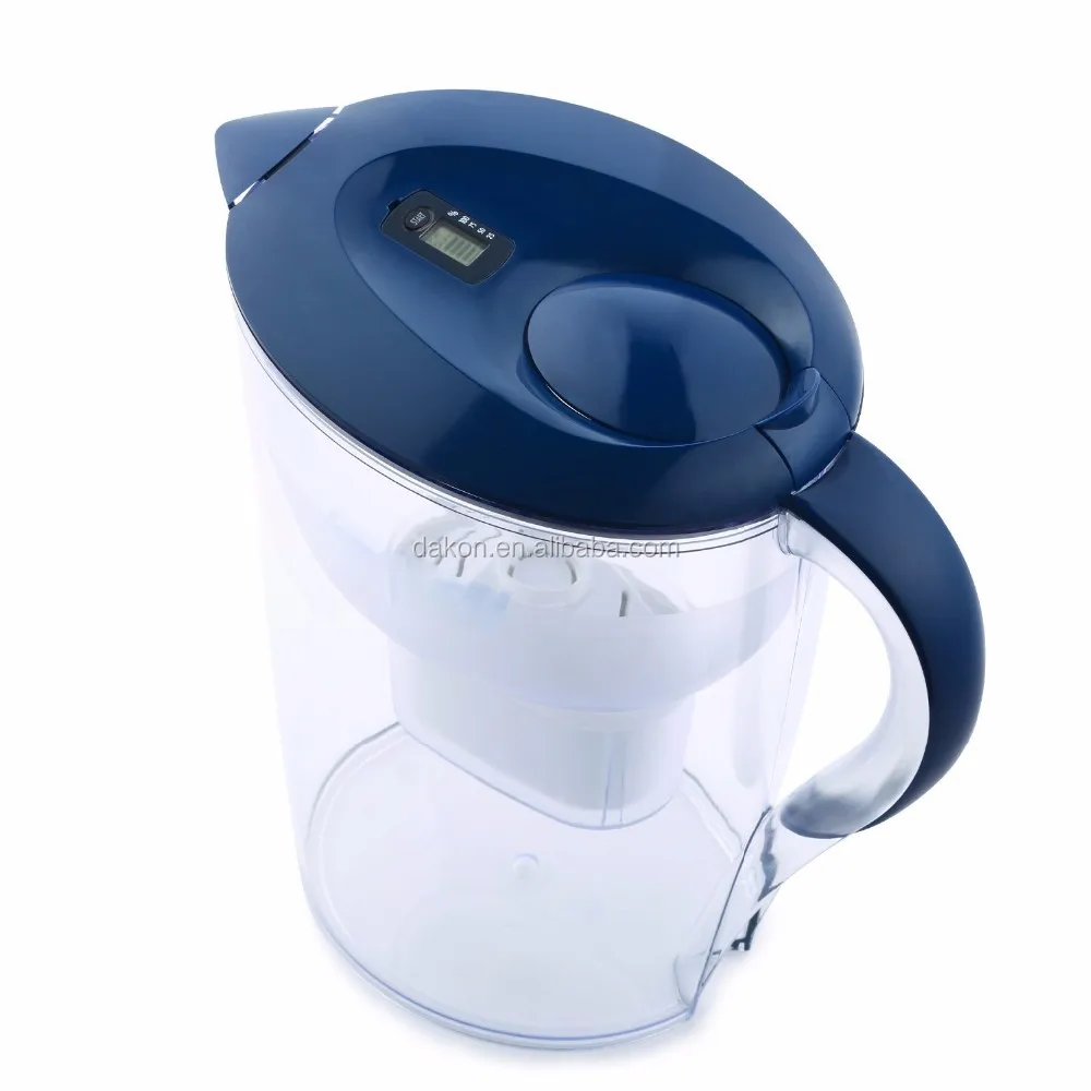 Alkaline Water Pitcher - Best for Instantly Filtered, Clean Water - 3.5 Liter Purifier & Alkalinity Filter jug