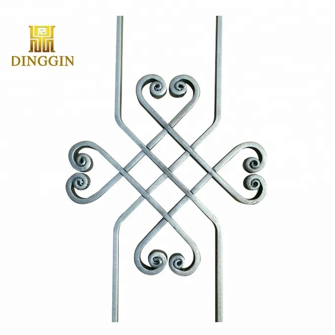Decorative Wrought Iron Window Grill Design
