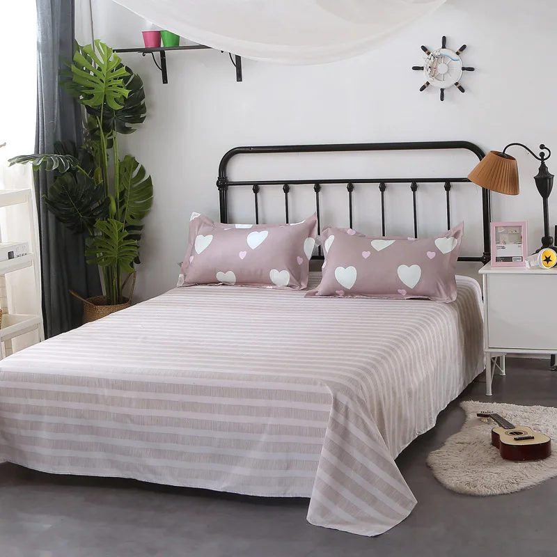 Hot sale Luxury Duvet Cover Bed sheet 100% Cotton Fitted Bed Sheet Set