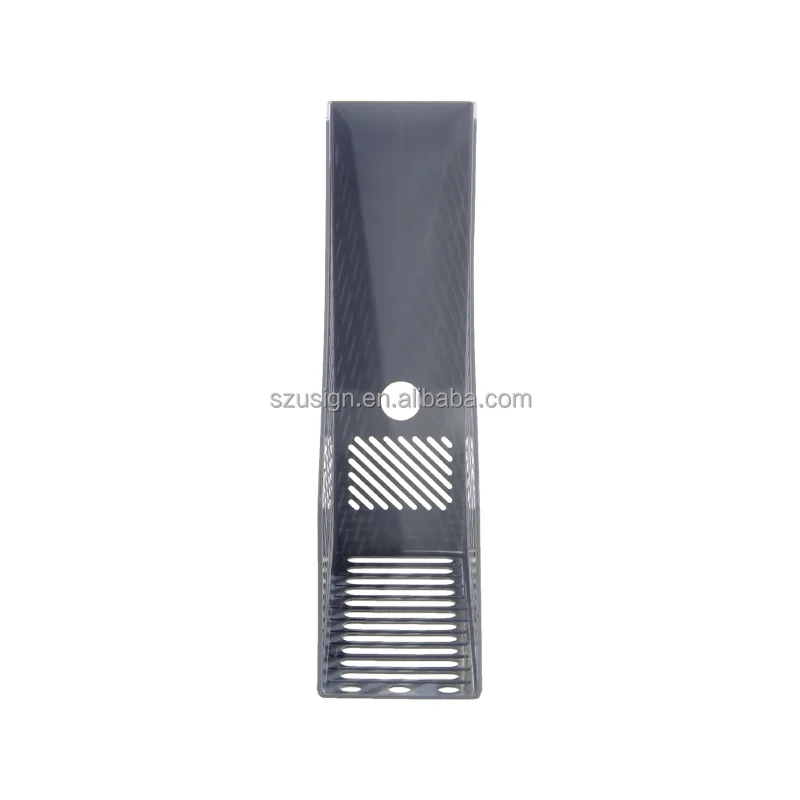 US-9881C Plastic office file rack magazine holder