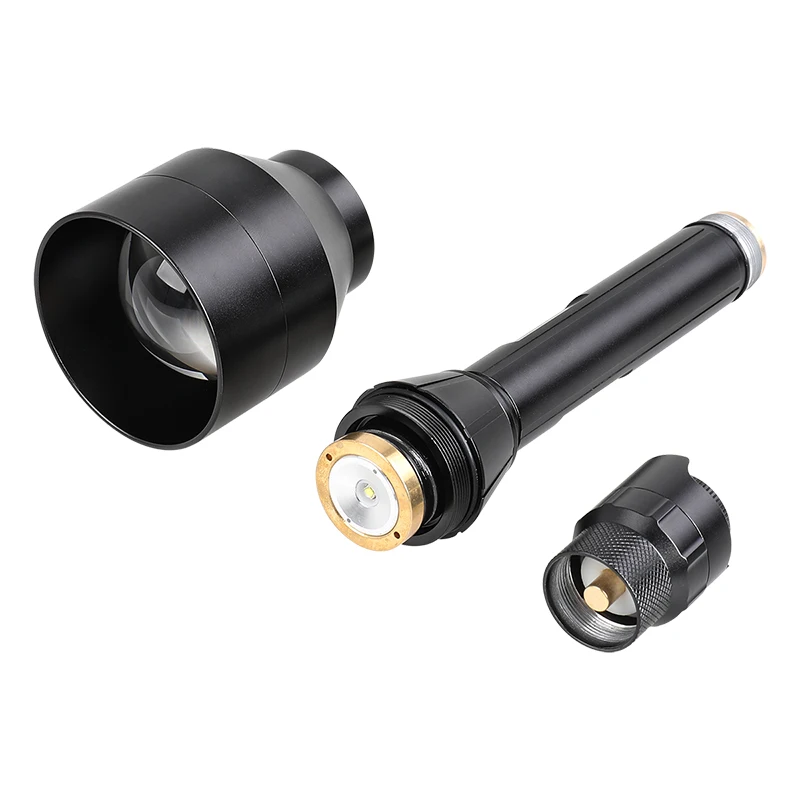 Free Shipping dimmable switch led dimmer flashlight deer hog light kits