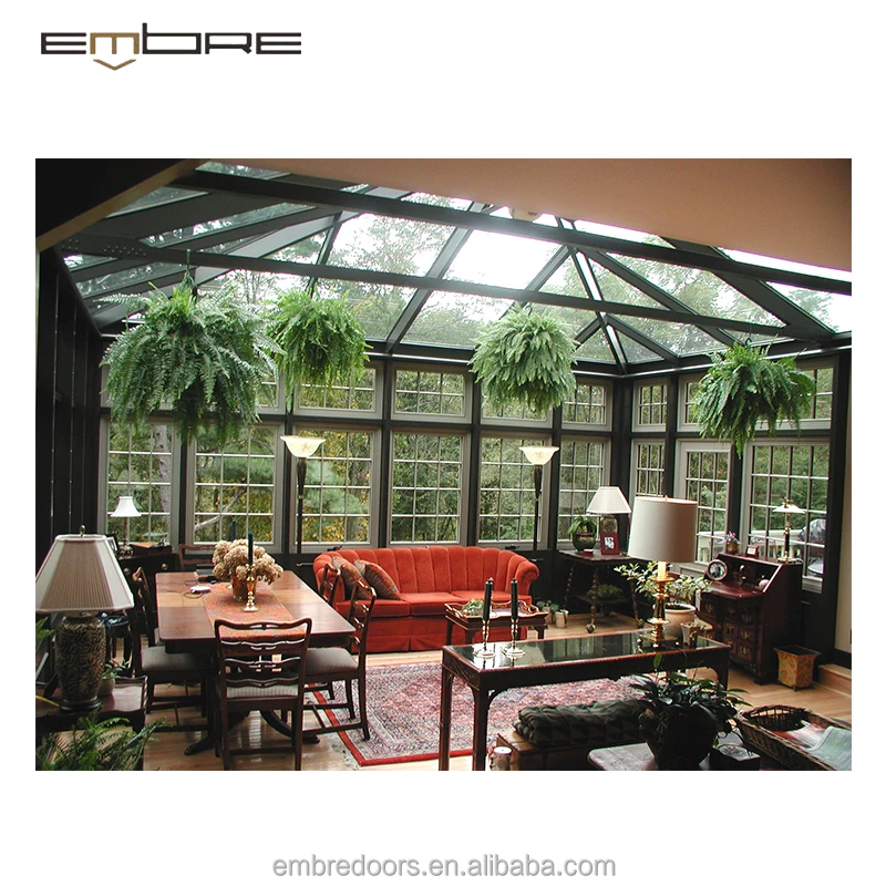 Sunroom prices china solarium glass house prefabricated