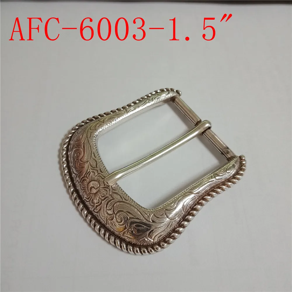 western rope pin buckle for leather belt