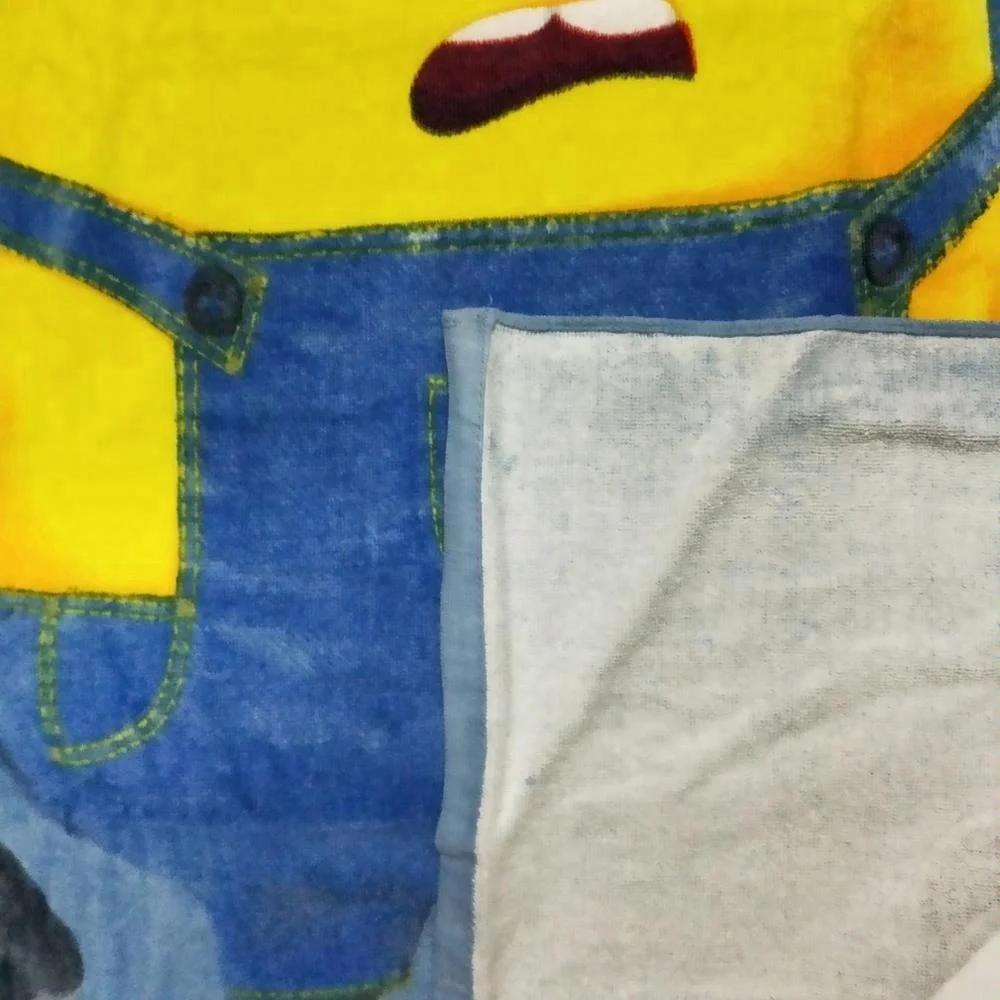 Cartoon Lovely Design 100% Cotton Beach Towel,Brand Name Towel