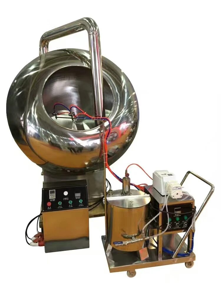 Lab candy/chocolate/sugar/pellet/tablet coating machine BY 300