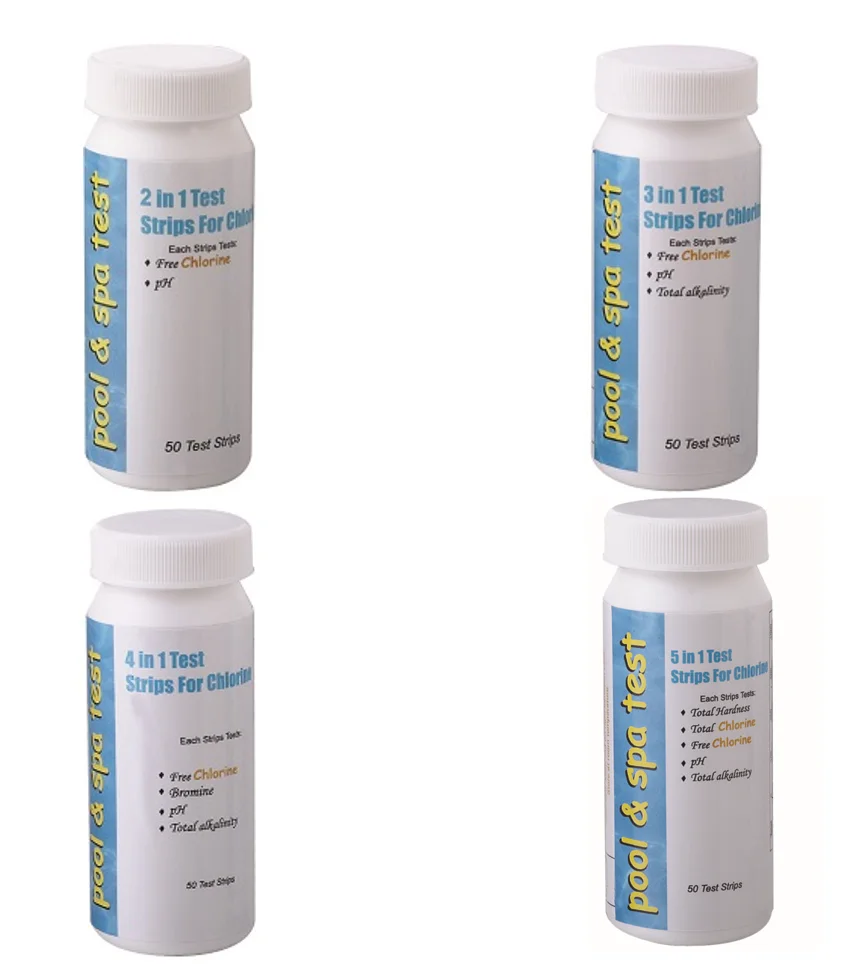 
Cleanwell swimming pool 2 in 1 Chlorine and pH test strips 