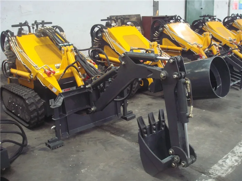 construction machinery chinese wheel loader digger skid steer mini loader