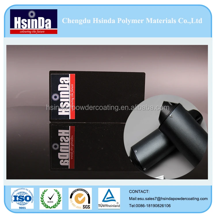 
High temperature resistant black spray powder coating paint 