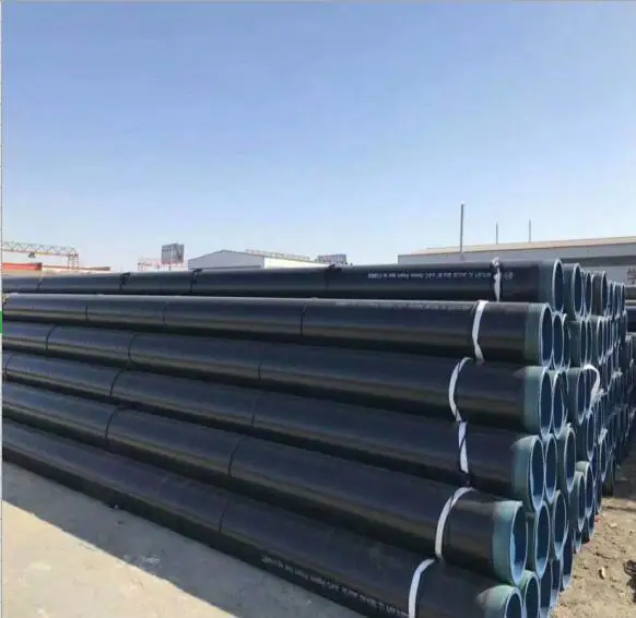 
Seamless Steel Pipes API 5L ASTM A 106 black varnishing and Grade 