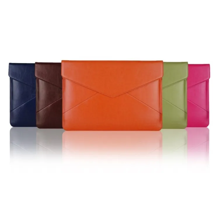 
11 13 14 15.6 17 20 Inch Leather Laptop Sleeve PU Waterproof 