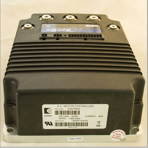 Curtis 1268-5403 dc sepex контроллер двигателя в, 36 В, 48 В, 400A