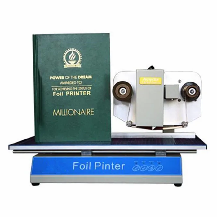 Digital hot foil hologram printer 8025 hot foil stamping machine