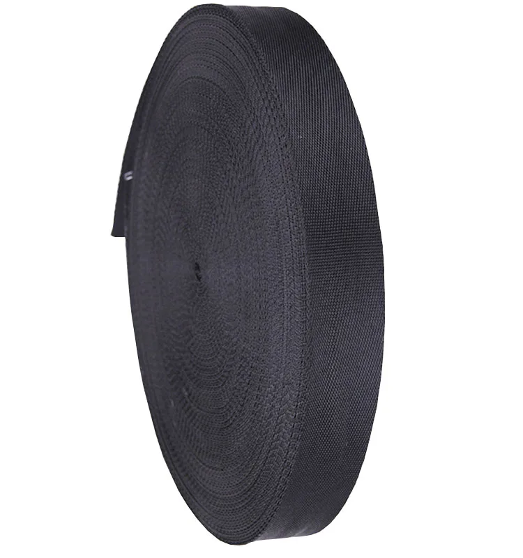 High Quality Nylon Webbing Strap Heavy Duty Nylon Tape Twill Pattern Bag Shoulder Strap 20mm/30mm/40mm