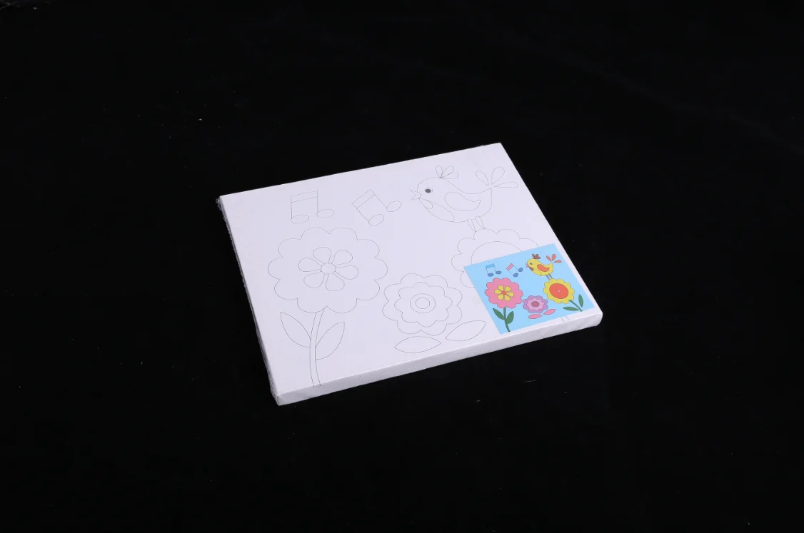 Бренд BOMEIJIA, 8 цветов, 20*25 см, китайский профессиональный поставщик, набор для рисования на холсте для детей, оригинальный дизайн для творчества, для студентов