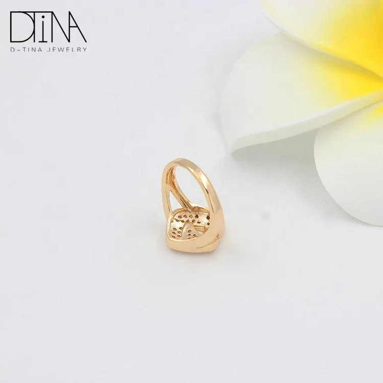 New fashion ladies good quality gorgeous 18k gold plated ring china wholesale jewelry