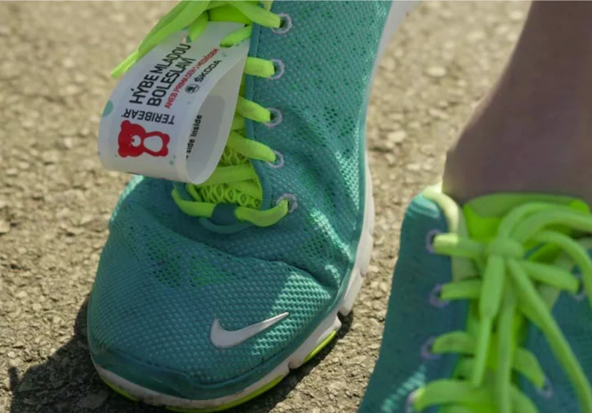 ISO 18000-6C UHF Marathon Race Timing Racing RFID Shoe Tags For Runners