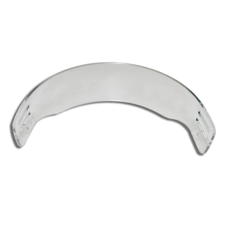 
CE Certificate PC panel Anti-scratch Anti-fog Ice Hockey Helmet Visor 