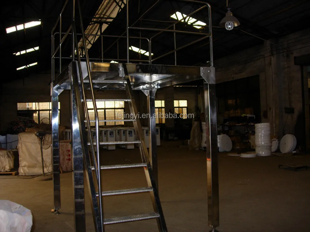 stainless steel working platform and table work for multihead weihger JY-P