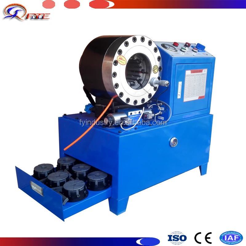 Hydraulic crimping machine tube/ hydraulic hose crimper supplier FY68 DX68