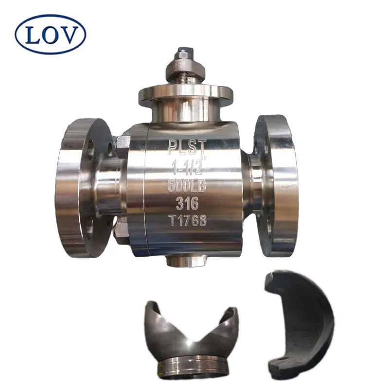 V Port Segment Stainless Steel Ball Valve