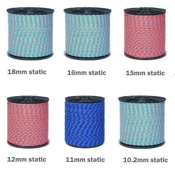 Wholesale 10mm static rope high-altitude work safety rope outdoor emergency supplies