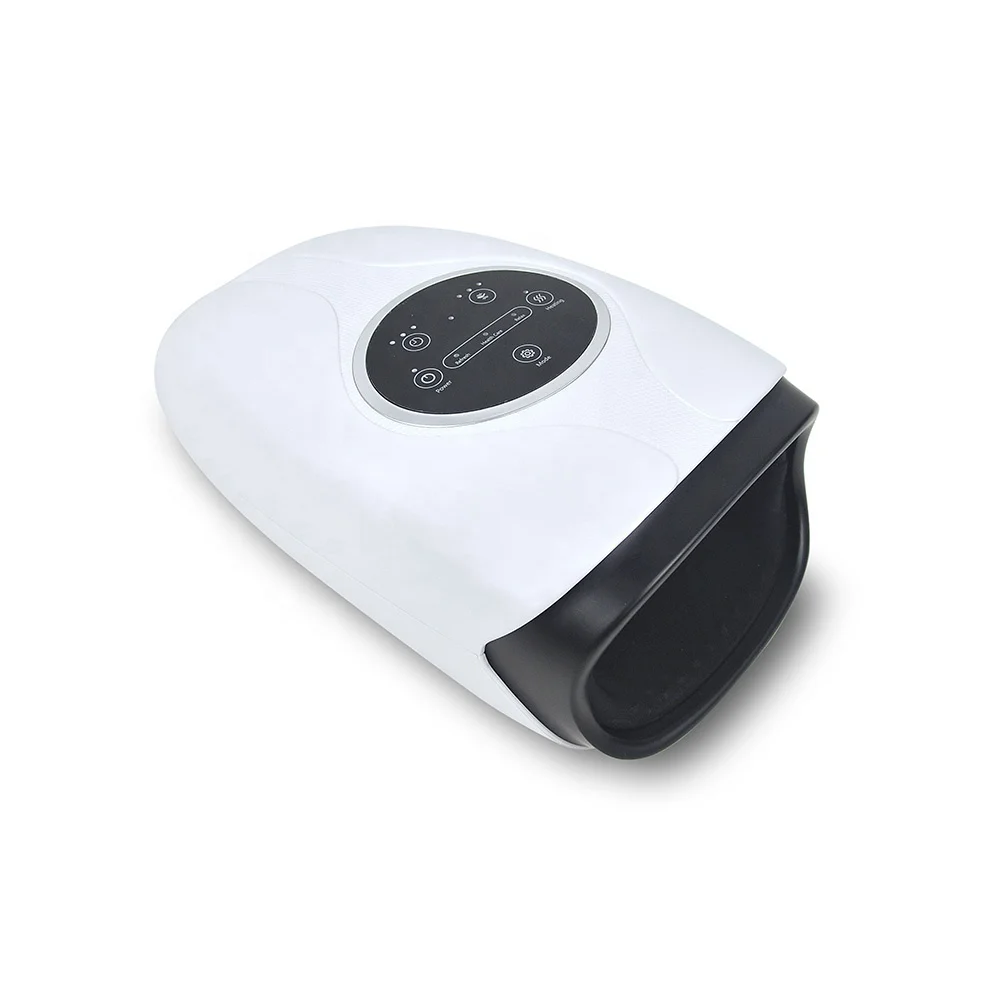 
Electric Acupressure Hand Palm Massager with Air Pressure and Heat Compression for Fingers Coldness Strain and Numbness Relief 