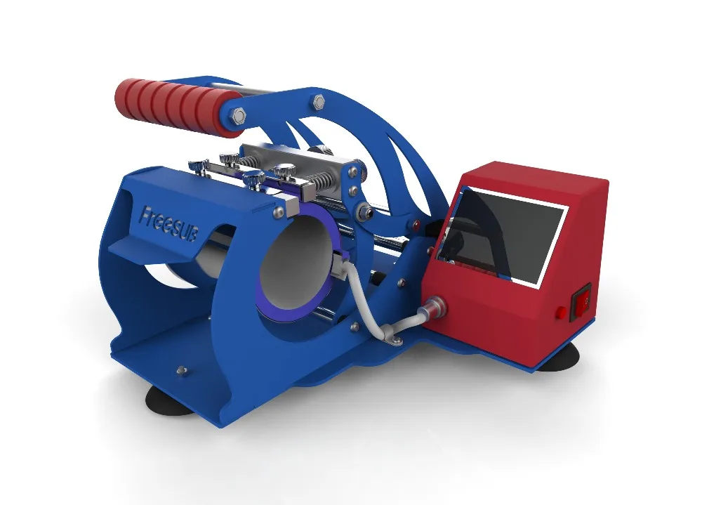 New arrival LCD touch screen mug heat transfer press machine