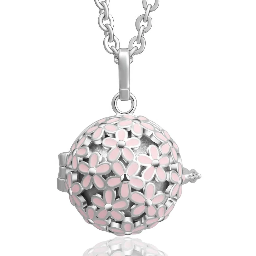 Musical Chime maternity pregnancy Harmony Bola angel callers cage necklace pendant