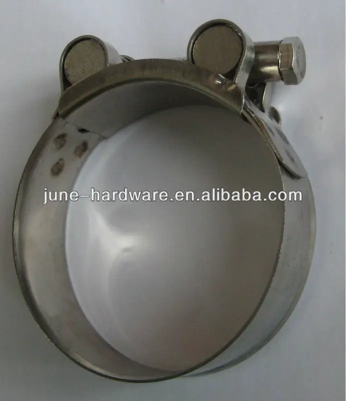 DIN3016 Single bolt super hose clamp