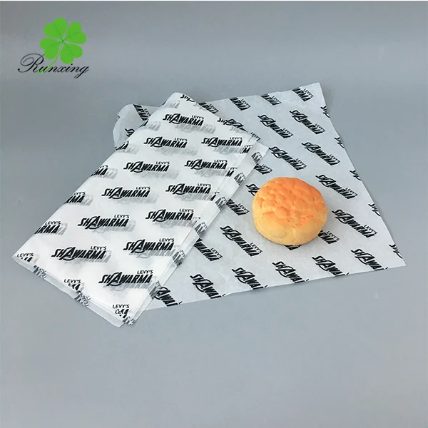 
Disposable fast food wrapping paper 