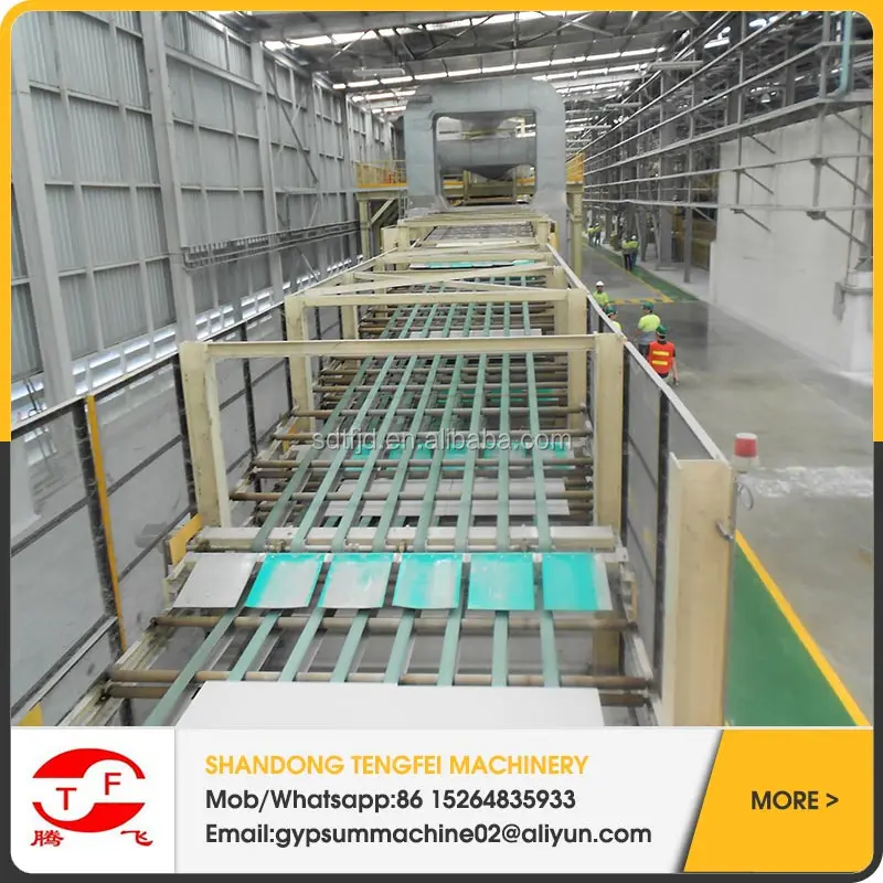 Бумага Поверхности Гипсокартона делая машину/декоративный гипс стены совета производственной линии