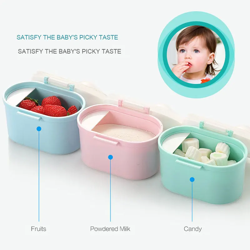 Special hot selling Portable Baby Infant Feeding Milk Powder Bottle Container 3 Grid cell box