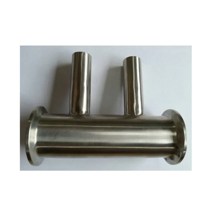 Manifold Pipe Fittings Sanitary Fittings Stainless Steel Tri Clamp Manifold Spools