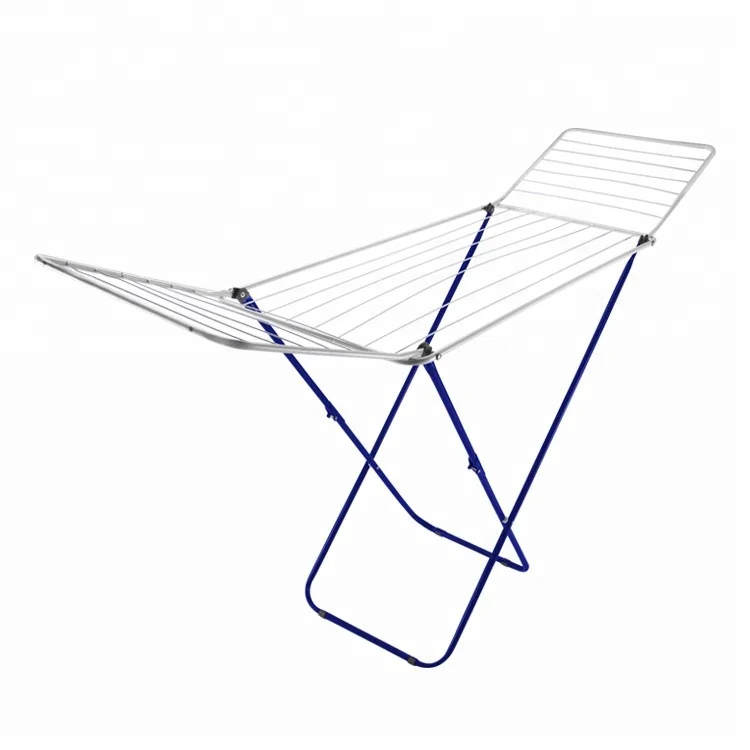 Portable Wing Hanging Folding Clothes Dryer Rack For Towel
