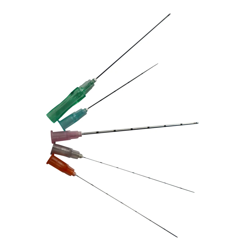 18-30G 3D COG blunt tip injection micro cannula needle for fillers