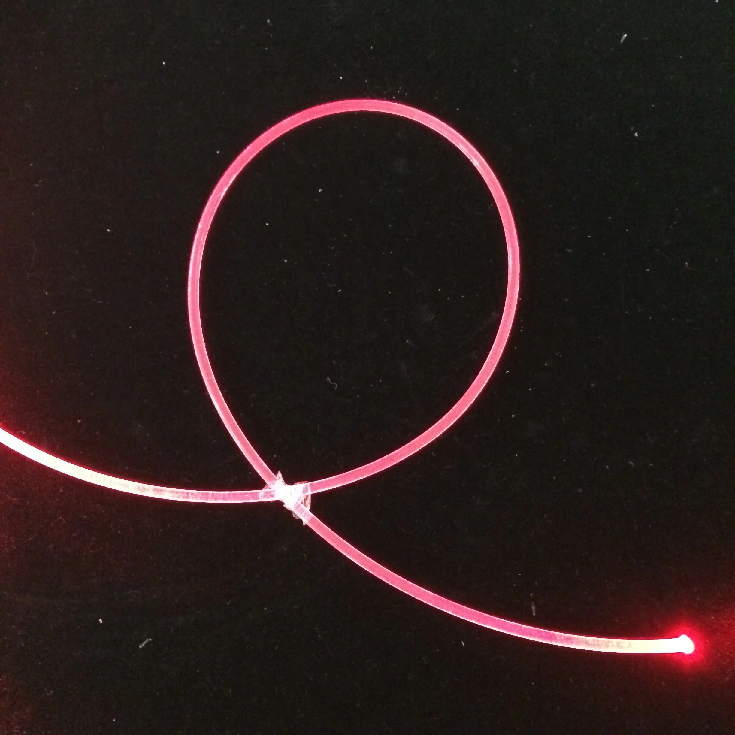 3mm side light glow optic fiber
