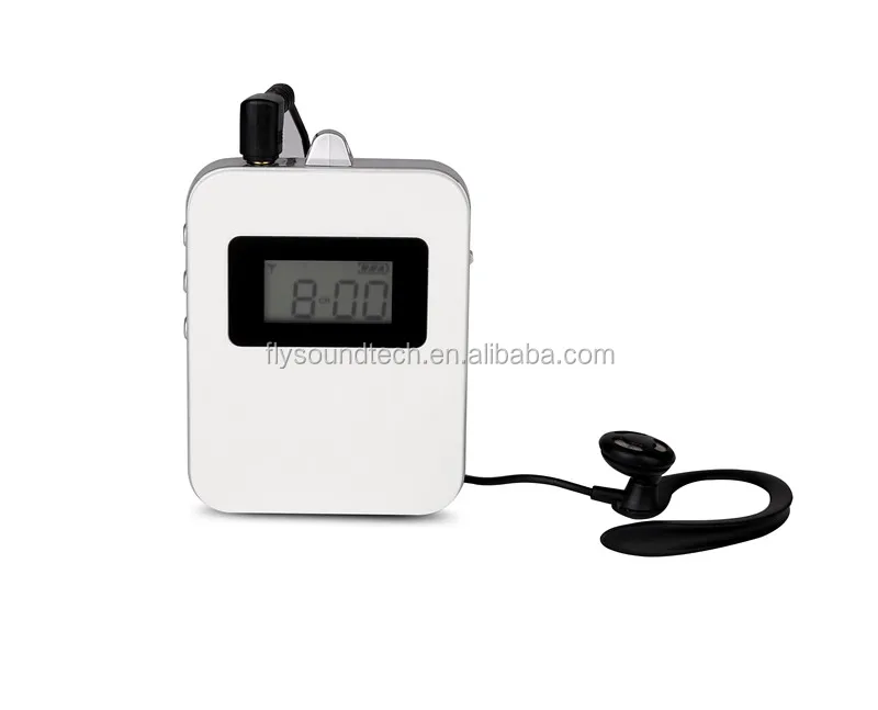 Wireless Portable Bus Coach Microphone PA Audio Tour Guide System