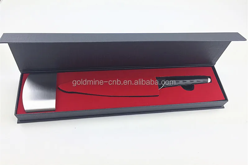 
Sharp German High Carbon Stainless Steel 8 inch Professional Kitchen Chef knife with Finger Guard in Gift Box 