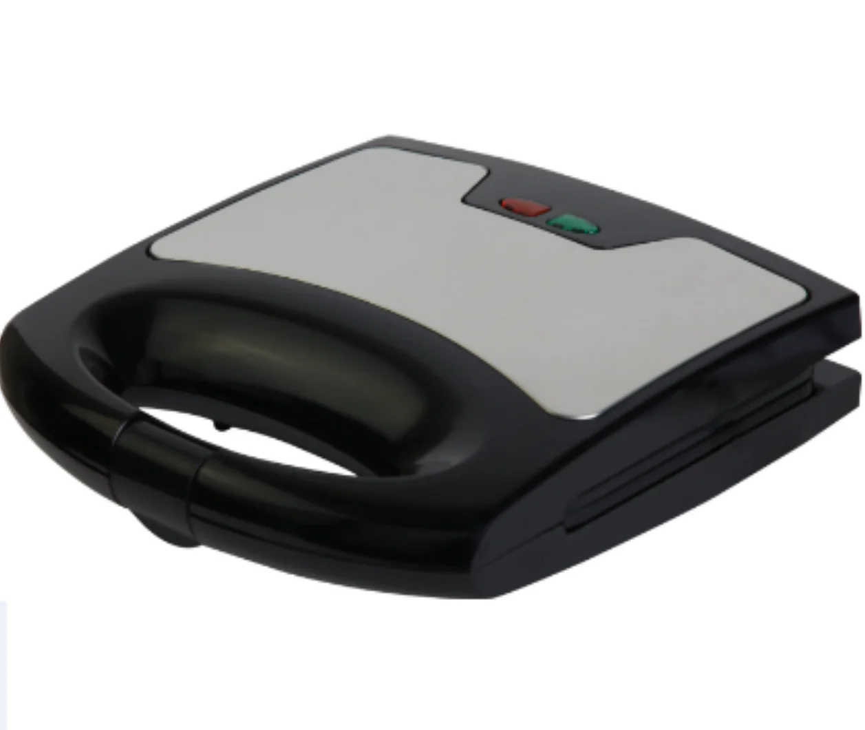 Cool touch non-stick  grill sandwich maker with stainless steel cover