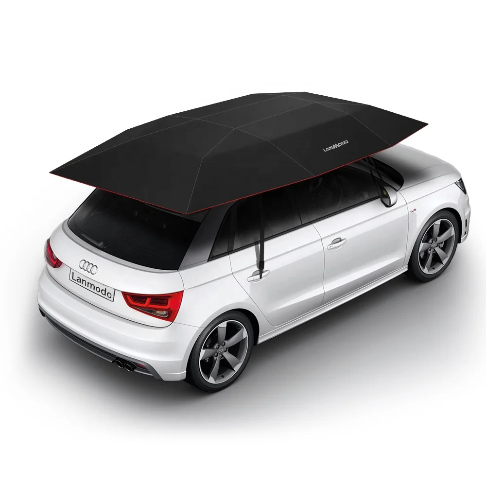 
Patent holder Lanmodo automatic car umbrella with anti-theft and windproof function car sunshade & car cover 