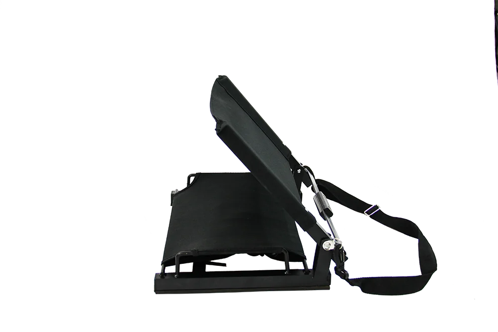 High Quality Soft Cushioning Folding Portable Bonus Shoulder Straps Stadium Chairs Bleacher Seat Chairs