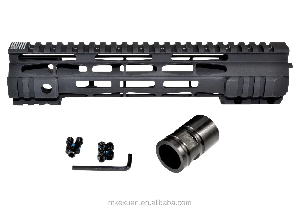  Супертонкая свободная поплавковая защита для рук серии AR15 M-LOK четырехъядерная направляющая 7/10/12 5/15/16 5/19 5
