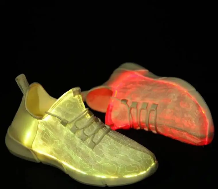 
wholesale rechargeable mens light up led sneaker adults, customize led running lighting shoes for men party adults 