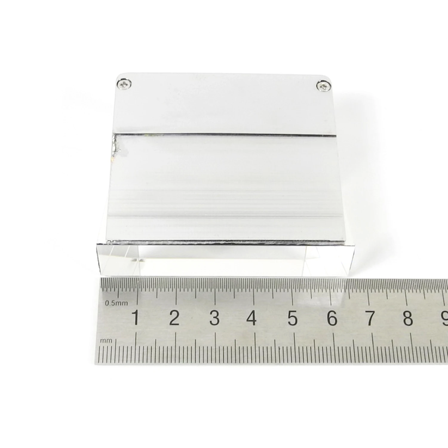 IPL Opt Elight Light Guide Glass Quartz+Mmetal Plastic Cover Trapezium 15*50*65*57 H57mm 640nm